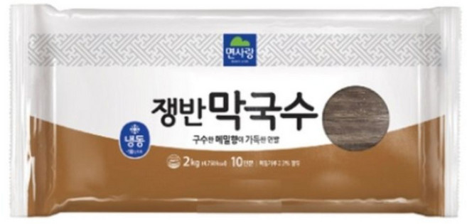 면사랑 쟁반 막국수, 1개, 1kg