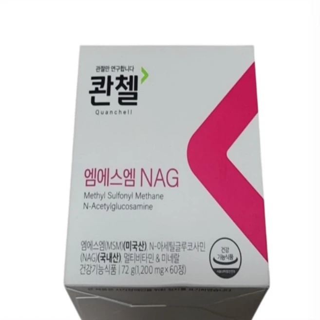 콴첼 엠에스엠 NAG, 60정, 1개 - 쿠팡