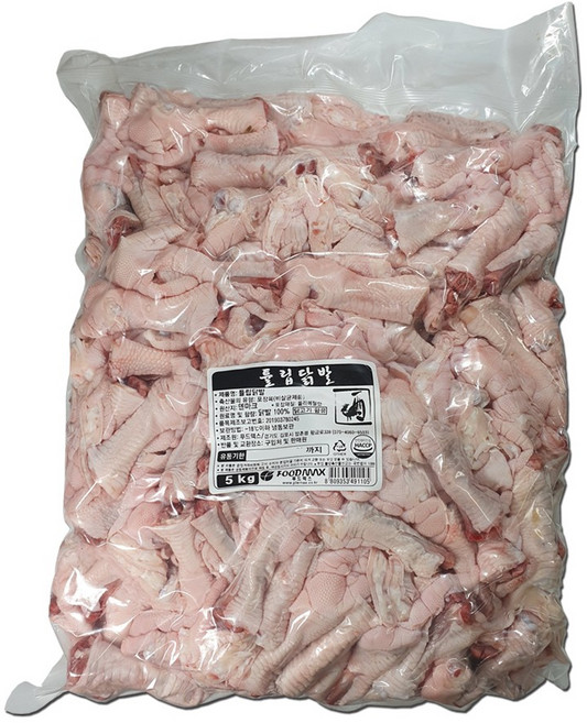 프레쉬맥스 닭발 원료 튤립닭발, 1개, 5Kg