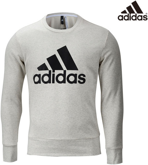 아디다스 CD6276 에센셜 빅로고 크루 LS 맨투맨 티셔츠