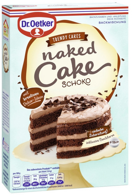 닥터오트커 베이킹믹스 네이키드 케이크 초코 300g, 1개