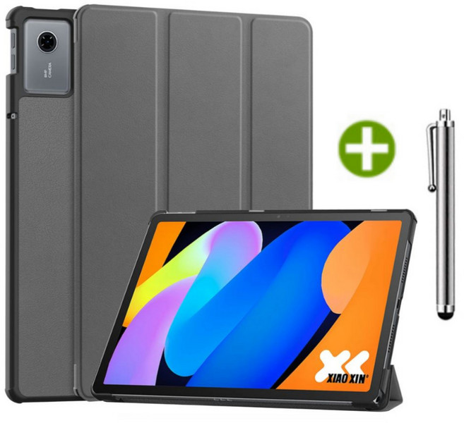 레노버탭 Idea Tab 11인치 샤오신패드 2025 호환 케이스 커버 TB335FC TB336FU TB336ZU 케이스나라, 그레이, 1개