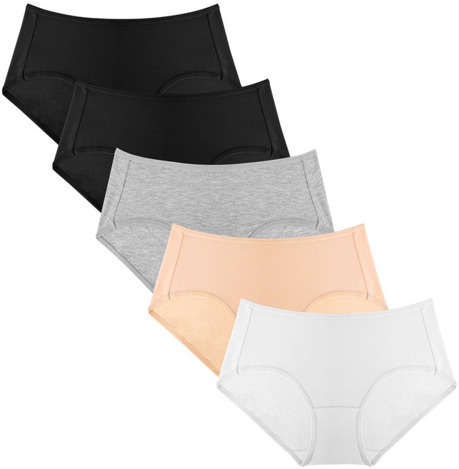 핑크앤다이아 주니어 모달 팬티 5매세트 학생 빅사이즈 데일리 여아 청소년 삼각팬티