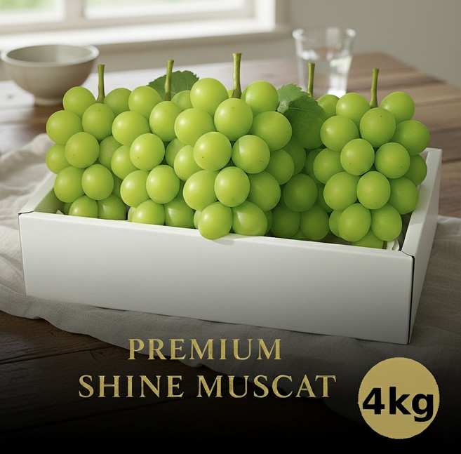샤인머스캣 4kg 산지직송 특등급 고당도