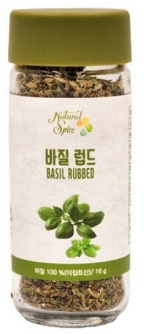 내츄럴스파이스 바질 럽드, 16g, 1개