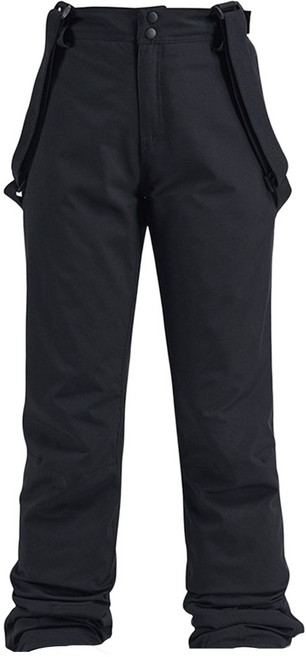 아웃도어 방수 방한 스키복 스키바지 블랙