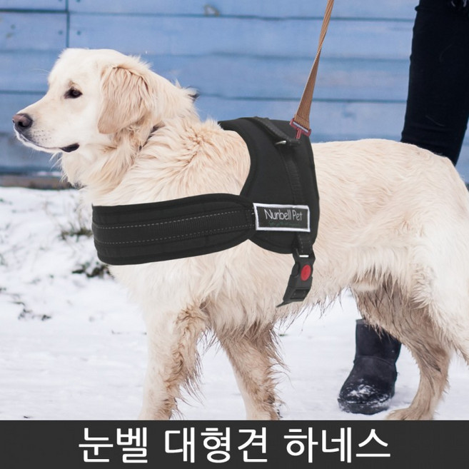 NUNBELL 대형견 하네스, 1개, L(색상랜덤)