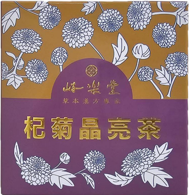 冠冕杞菊晶亮茶, 6g, 1個, 12個裝