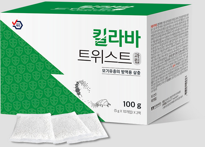국보싸이언스 킬라바 트위스트100g 1개 정화조 모기 유충구제제, 1개입