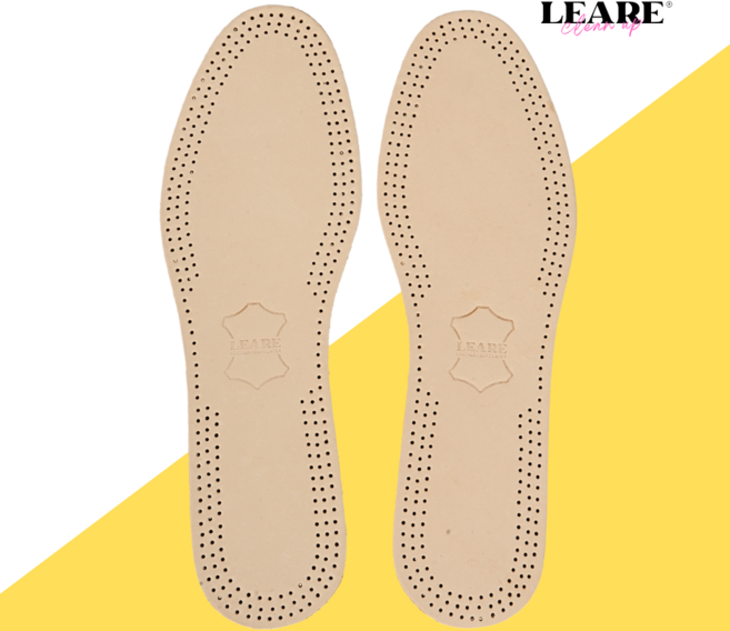 LEARE 발편한 소프트 라텍스 베이지 가죽깔창