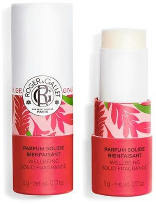 [ROGER & GALLET 프랑스 정품] GINGEMBRE ROUGE Parfum Solide 로저앤갈렛 진젬브르 루즈 고체 향수 5g, 1개