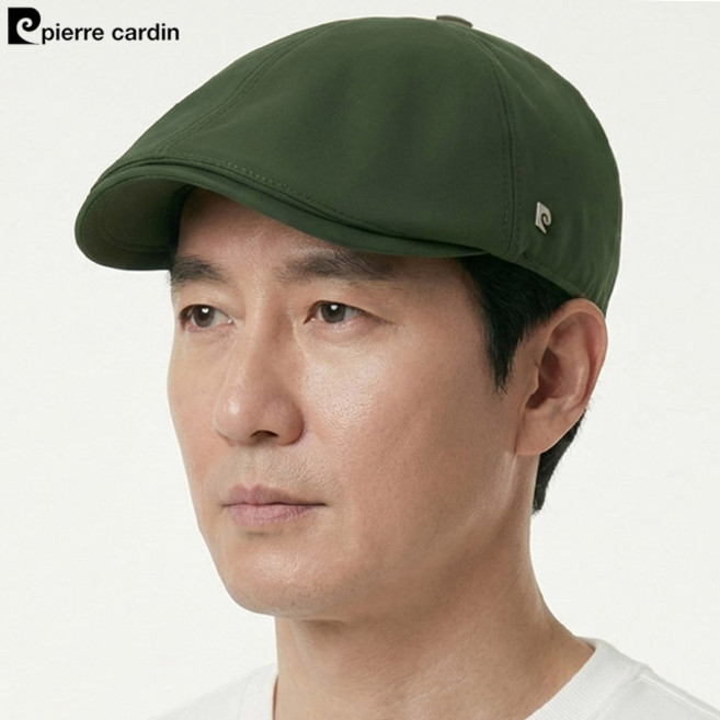 [국산] 여름 남성 피에르가르뎅 헌팅캡 심플 무지