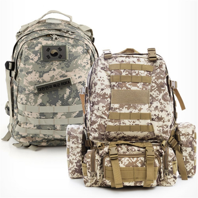 예스몰 카모전술백팩 군인백팩