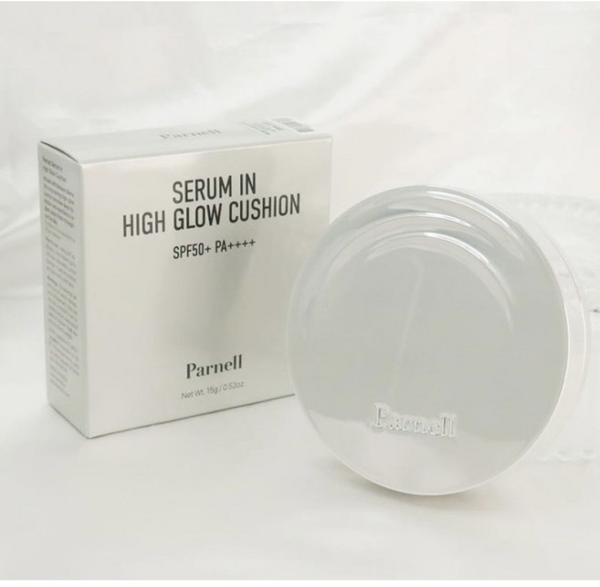 파넬 세럼쿠션 인 하이글로우 쿠션 Parnell high Glow Cushion 물빛 광채 쿠션 (본품+리필), 1개, 19호