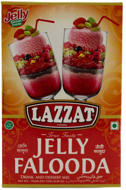 젤리 팔루다 드링크 앤 디저트 믹스 파키스탄 Jelly Falooda Drink and Dessert Mix Pakistan, 1개, 235g