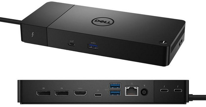 컴퓨터 도킹 스테이션 d6000s wd19s dell wd19tbs 트리플 확장기, 1개, 80 + 180W 전원 공급 장치