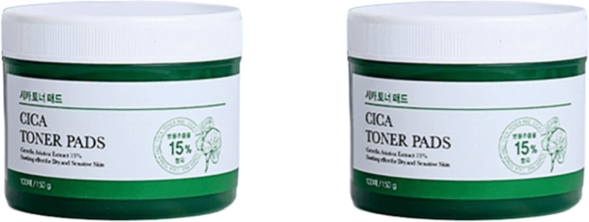 시카 카밍 토너 패드, 2개, 100매입