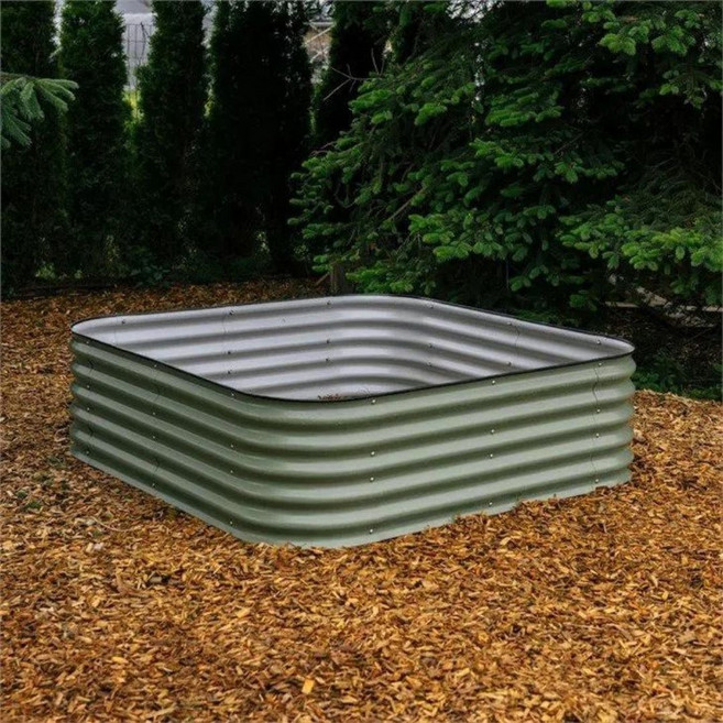 상자텃밭 틀밭 대형화분 RB1243(244 x61x43)+브레이싱로드61X2개 추가, 그린+브레이싱107x2개(폭107용), 1개