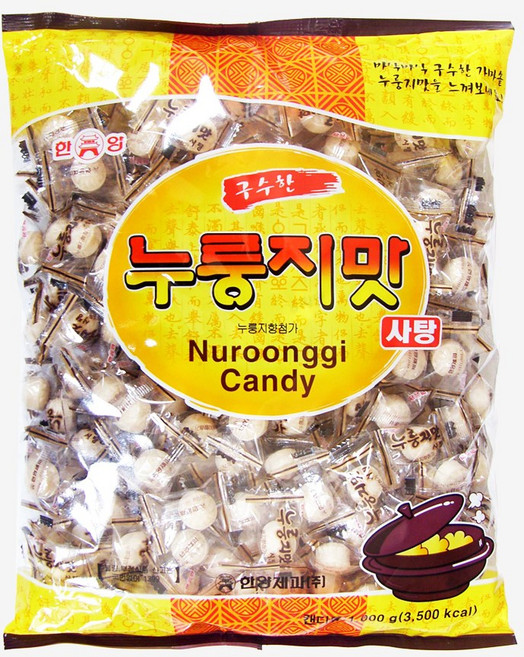 한양제과 누룽지맛사탕, 1개, 1kg