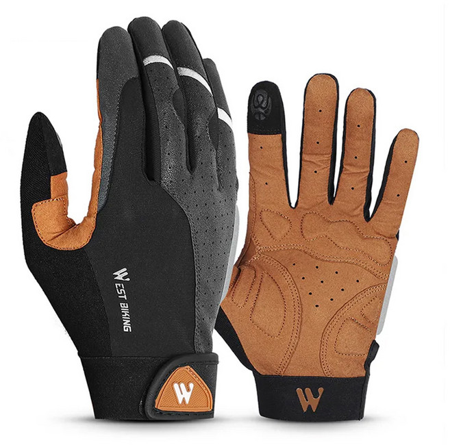 제스트윈 자전거 장갑 스마트터치 스마트폰 반장갑 긴장갑 오토바이 봄 여름 가을 헬스 요가 낚시 등산 바이크 글러브 용품, 1개