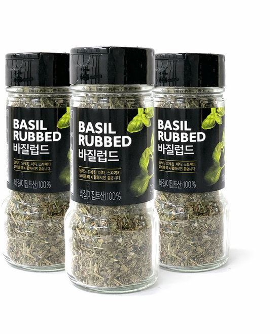성진 바질럽드 이집트산 100% 바질 시즈닝 향신료, 26g, 3개