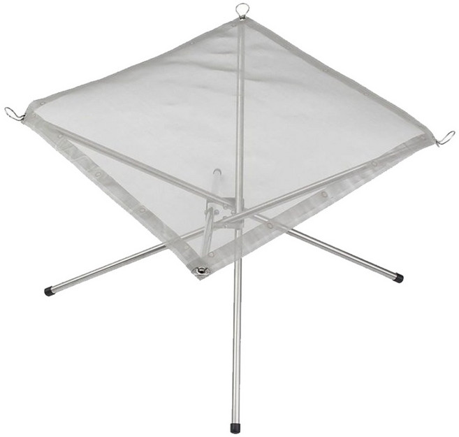 Campingmoon 柯曼 火焰山焚火架 大號, 不鏽鋼, 1個