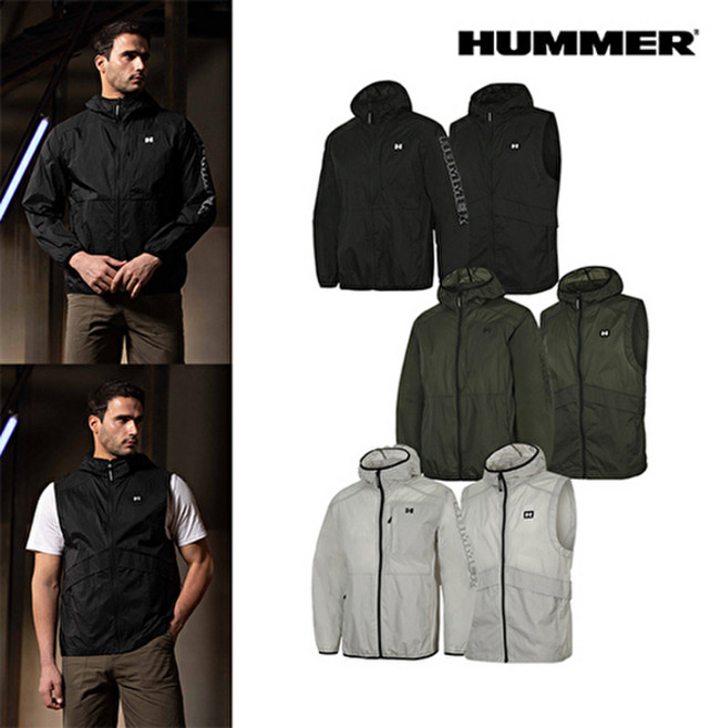HUMMER 26SS 남성 경량자켓 + 베스트 2종