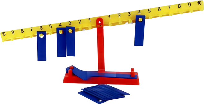 USL遊思樂 排骨天平 數學教具 台灣製 益智玩具, 1套