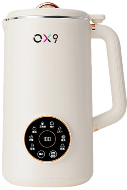OX9 多功能豆漿機 不鏽鋼破壁機 冷熱雙用 免濾 果汁機, 多功能破壁機