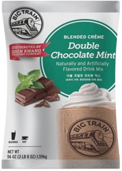 빅트레인 더블 초콜렛 민트 파우더, 1.59kg, 1개입, 9개
