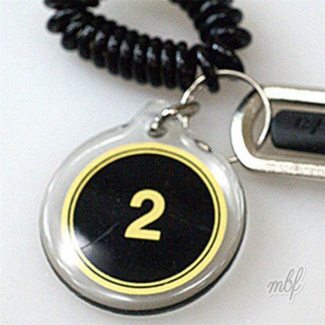 AoT 10P 다용도 양면 번호판 1~100 물품보관함, 검정 41~50