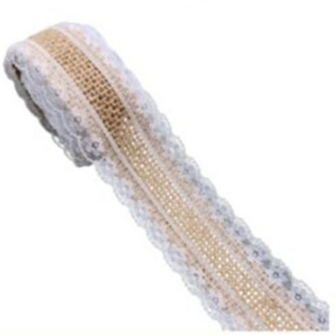 레이스 마끈 DIY 리본공예 선물 포장재료 황마끈 2m A siw+40084VX