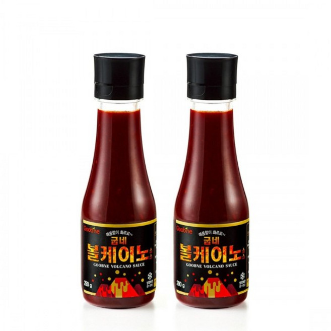 굽네 볼케이노 소스 290g*2병 AV02, 290g, 2개