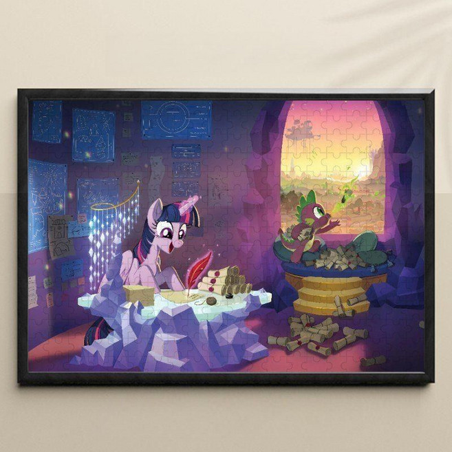 마이리틀포니퍼즐300피스 고급원목 PCS 퍼즐선물, 1개, W.23번