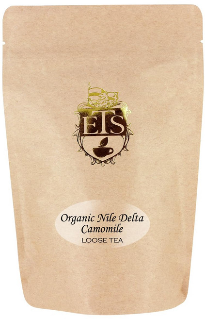 잉글리시 티 스토어 루즈 리프 유기농 나일 델타 캐모마일 Organic Nile Delta Camomile Tea | Loose Leaf Herbal Tea from Egypt, N/A, 2 온스 (1팩), 1개