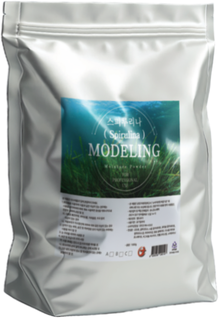 에버21 스피루리나 모델링 마스크팩 1kg 대용량 쿨링 붉은기진정 홈케어, 1개, 1개입