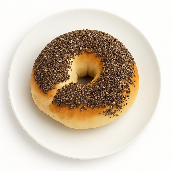 너구리베이글 저온숙성 탕종 치아씨드베이글 5+1개입, 1개, 600g