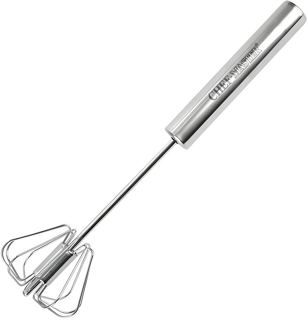 chefmaster 스테인리스 푸쉬 반자동 거품기, 1개