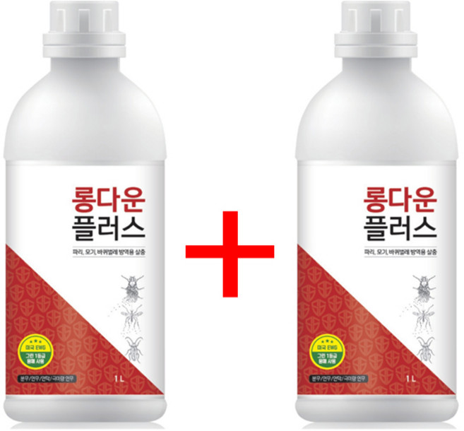 국보싸이언스 롱다운 플러스 유제 살충제 1L, 2개