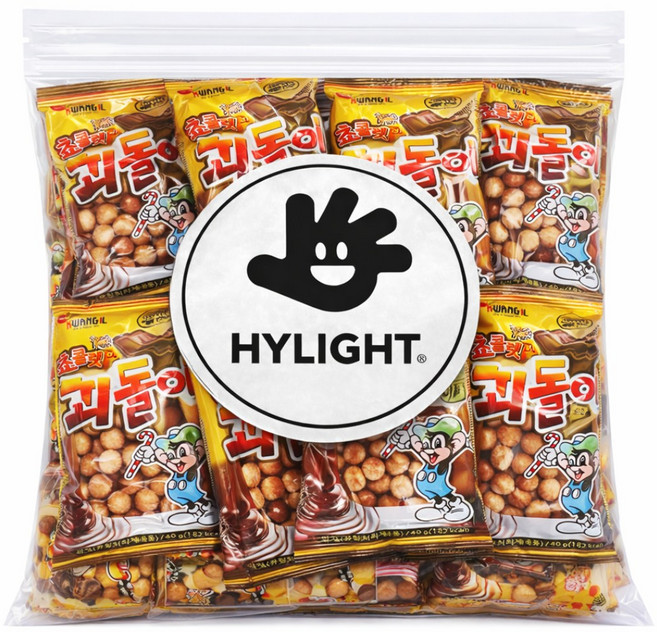 anything]달콤한 추억의간식 업 꾀돌이 초코볼, 22개, 40g