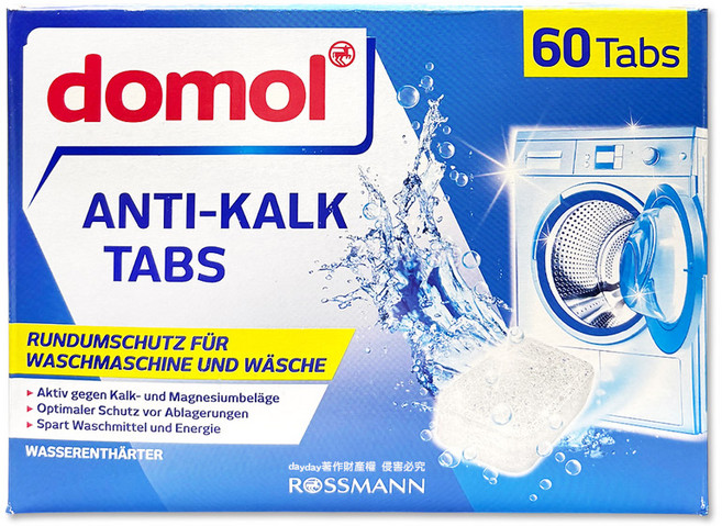 domol 洗衣機除垢錠, 960g, 1個