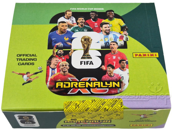 파니니 피파 FIFA 월드컵 2026 기본팩 아드레날린XL 축구카드, 1박스