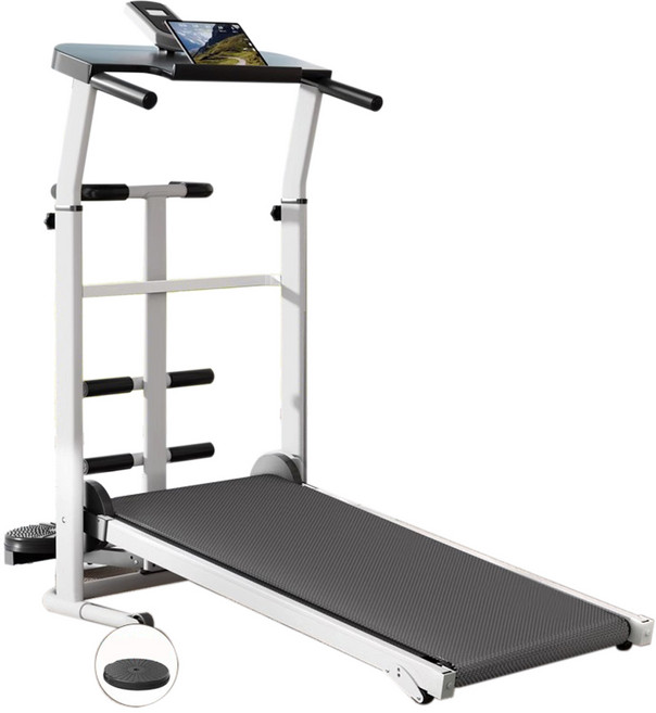 로로와형제들 트레드밀 무동력 런닝머신 워킹패드 가정용 홈트 접이식 러닝, 화이트, rorobros트레드밀