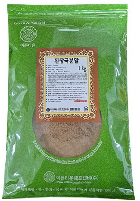 이든타운에프앤비 된장국분말, 1kg, 1개