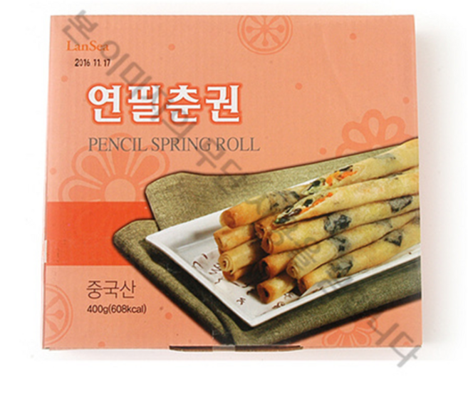 랜시푸드 연필춘권 400g, 1개