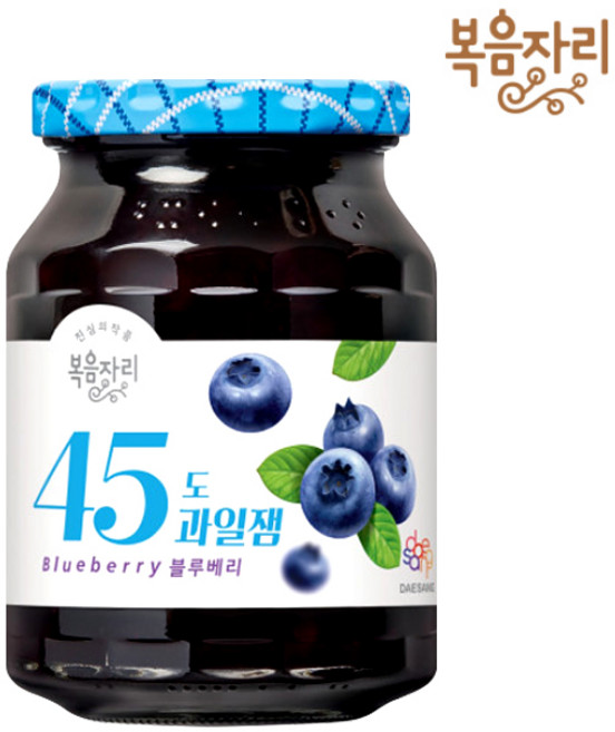 복음자리 45도 과일잼 블루베리, 350g, 1개