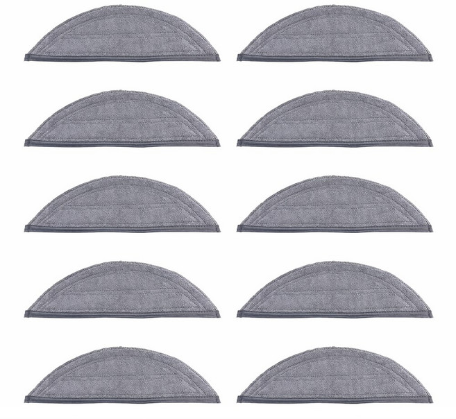 티놀지 로보락 S9 MaxV Ultra 호환 소모품 물걸레 걸레, 10개, T-RS9M-10P