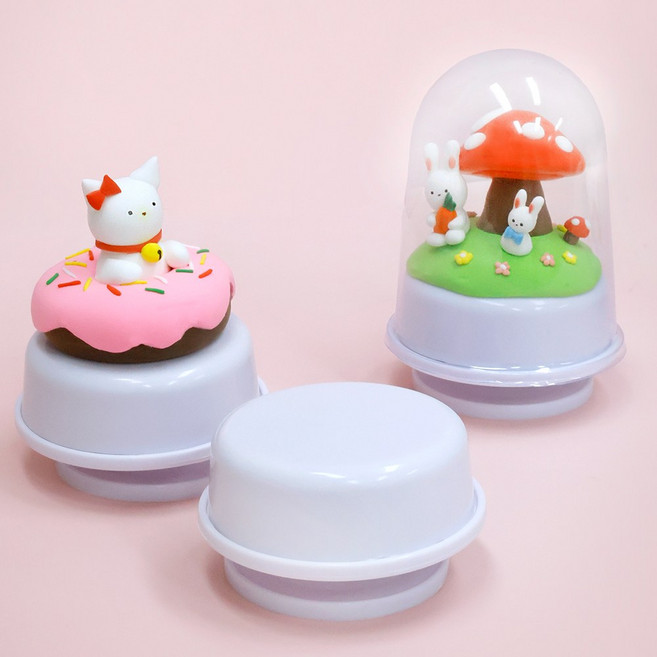 오아트 DIY 회전 오르골 만들기 음악 2종 택1 멜로디 뮤직 박스, 1개, 캐논 변주곡 + 투명 돔