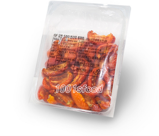선인 IQF오븐드라이반건조토마토 250g/엣지컷, 1개