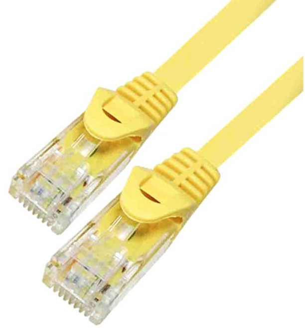 라인업시스템 UTP CAT.6 다이렉트 랜 케이블 3M, 옐로우, 1개